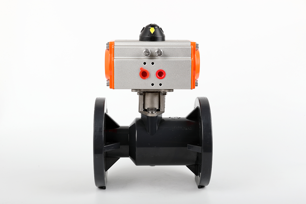 兴安气动法兰一体球阀