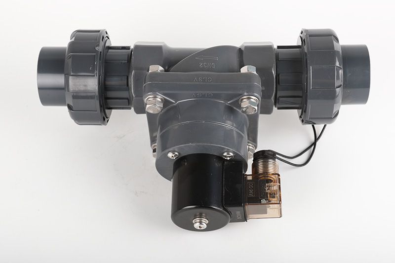 兴安UPVC电磁阀双由令